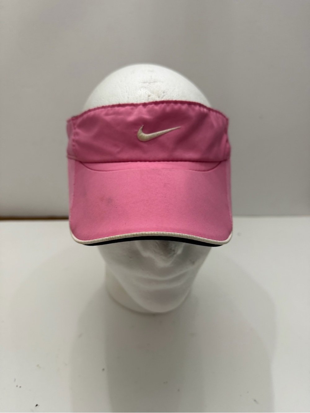 Nike Visor Hat Dri-Fit Golf Tennis Pink Sun Adjustable Lightweight Cap Swoosh